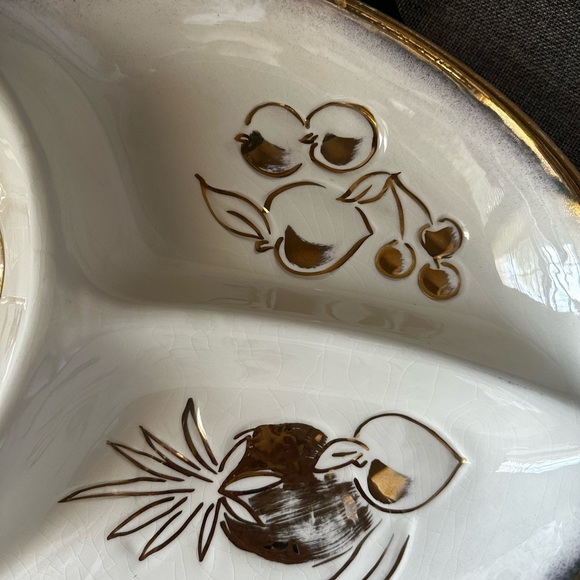 Mid Century Modern Hoenig of California 3 section dish - Picture 4 of 8